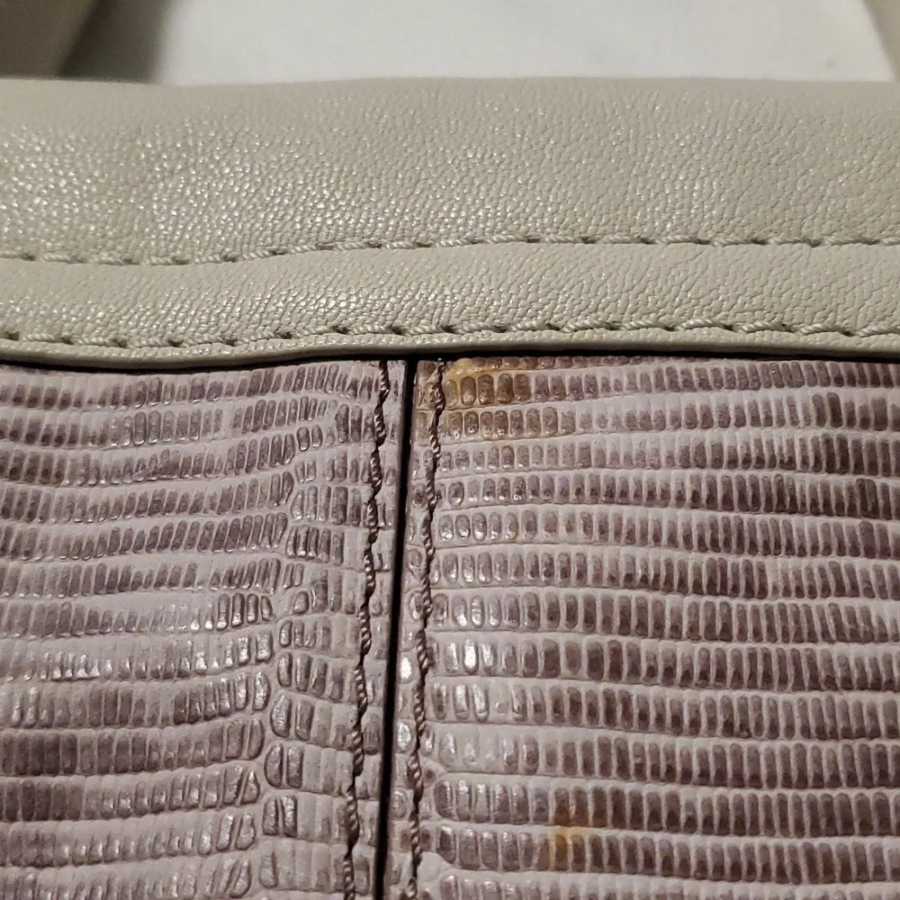 Botkier Eden Embossed Satchel/Shoulder Bag Leather Classic